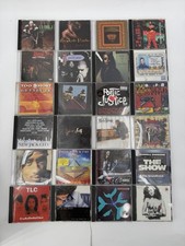 Lot Of 24 CDs Rap Hip Hop R&B Rock 2pac Aaliyah Erykah Badu Snoop Dogg TLC picture