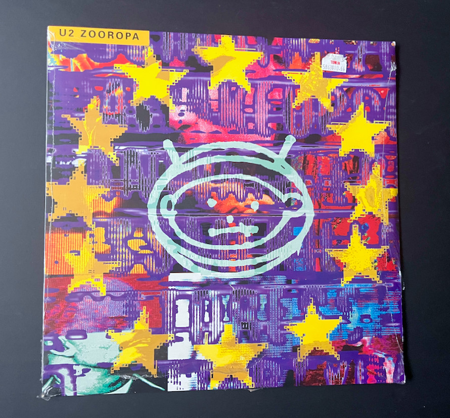 U2 Zooropa; Orig. 1993 SEALED LP; First Pressing; Island Records Europe