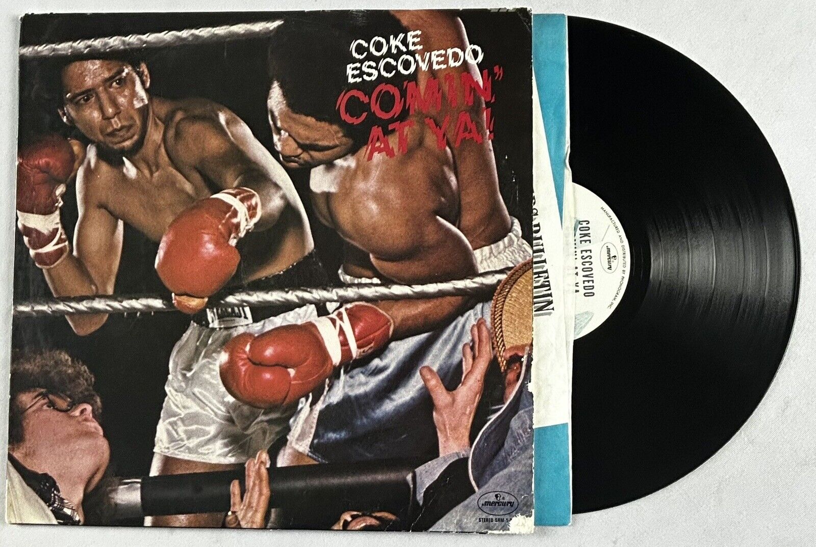 Coke Escovedo Vinyl Comin\' At Ya 1976 LP Promo Record NM