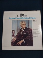 Senator Everett McKinley Dirksen - Man Is Not Alone (vinyl LP 1967) capitol picture