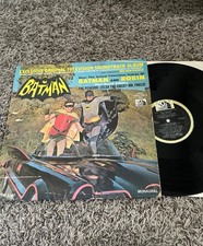 BATMAN EXCLUSIVE ORIGINAL TELEVISION SOUNDTRACK ALBUM DG MONO TFM3180 1965 JAZZ picture
