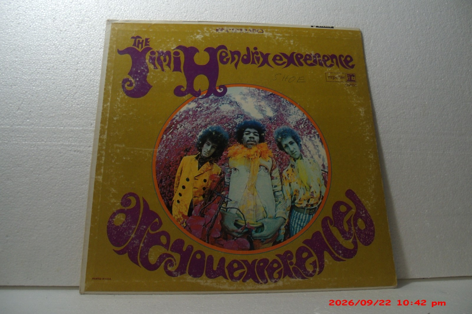 THE JIMI HENDRIX EXPERIENCE-(LP)-ARE YOU EXPERIENCED? - 1971 ISSUE OF 1967 DEBUT