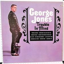 George Jones – Trouble In Mind NM Vinyl 1982 Reissue Folk, World, & Country picture