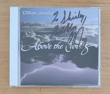 Above The Clouds by Clifton Jansky CD Signed VG picture