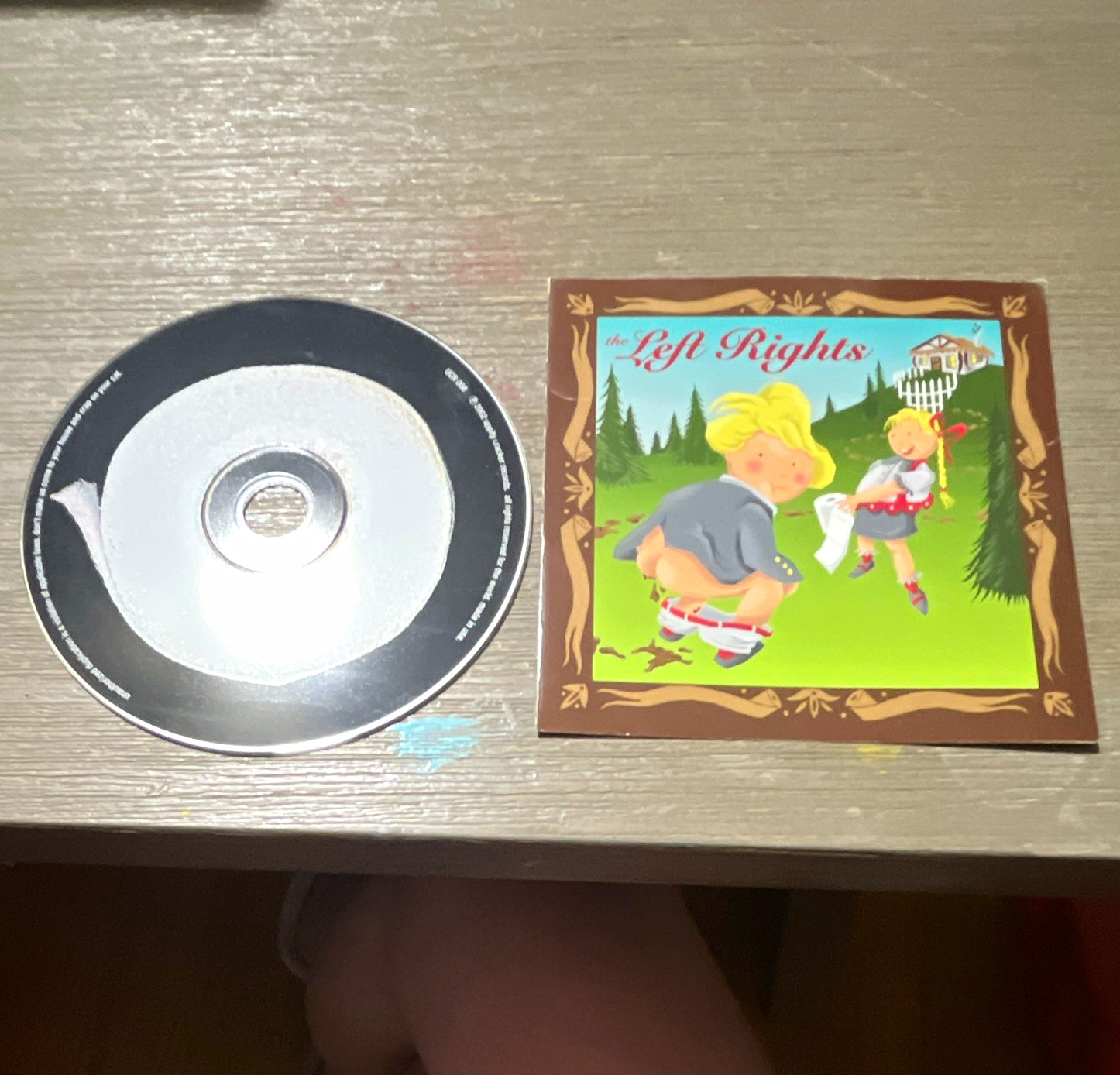 The Left Rights 1 Cd and insert