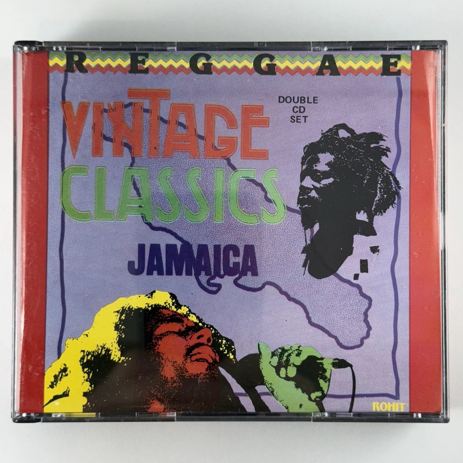 VINTAGE CLASSICS: JAMAICA 2-Disc CD SET OOP Rohit Bob Marley Gregory Isaacs