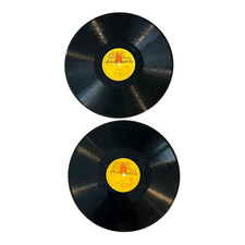 Vintage Hawaiian 78 RPM Record Lot Bell Records George Kainapau 106 107 108 109 picture