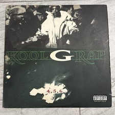 Kool G Rap- 4 5 6 Vinyl Double LP (1995) US OG 1st Press Hip Hop picture