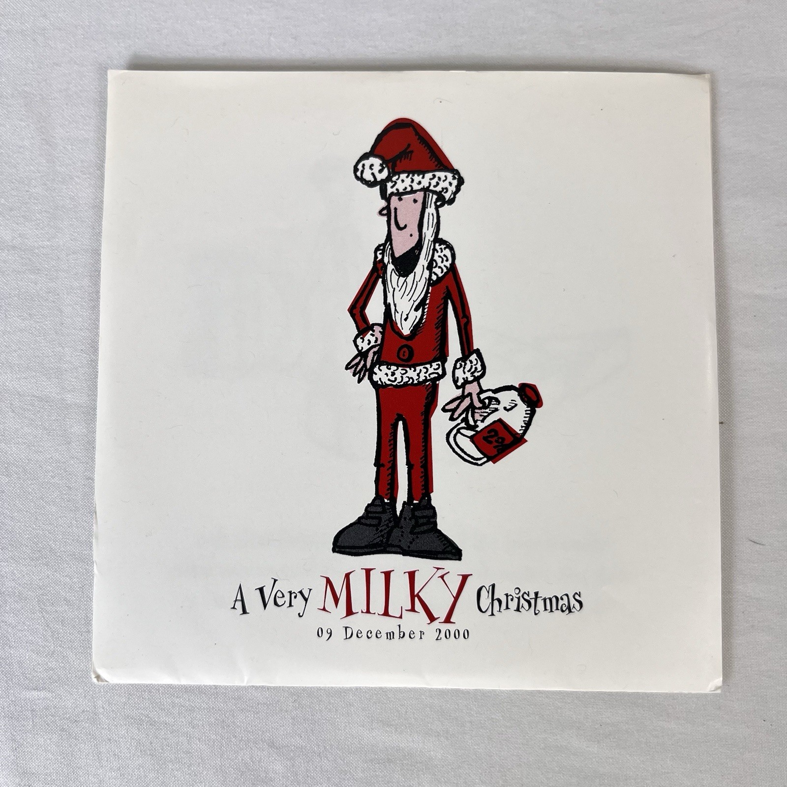 Alkaline Trio Very Milky Christmas CD + Artwork Very Rare 1000 Copies 12/9/2000