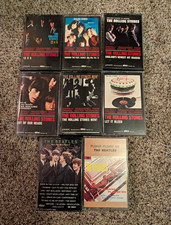 The Rolling Stones & The Beatles Rock Cassette Lot London Jewel Case Standard picture