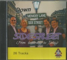 DOWN MEMORY LANE WITH SIDE STREET CD    BRAND NEW  26 TRACKS ON CRYSTAL BALL  picture