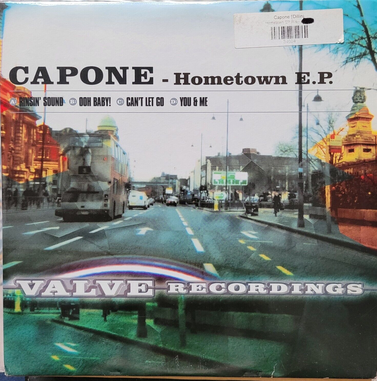Capone Hometown EP Jungle Drum And Bass Vinyl 2LP 2001 VLV004