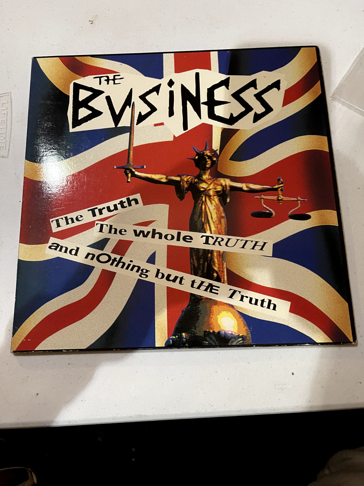 The Business The Truth The Whole Truth And Nothing But The Truth pink gatefold