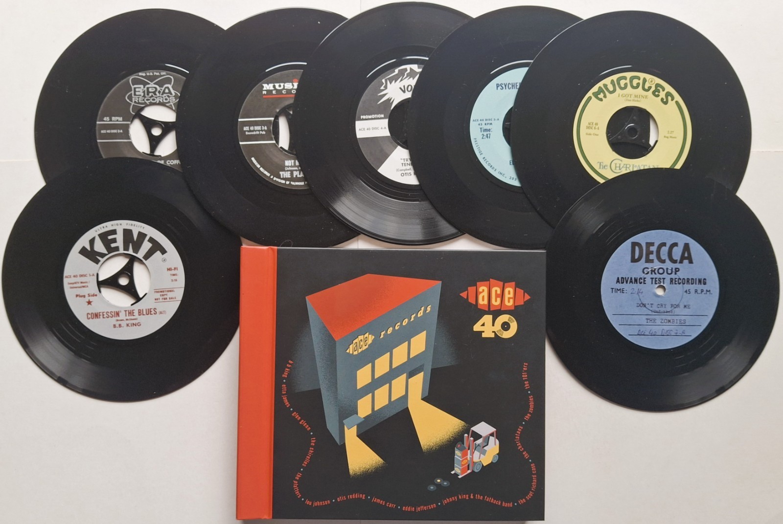 Various - Ace Records 40th Anniversary Single Box Set - 7x7