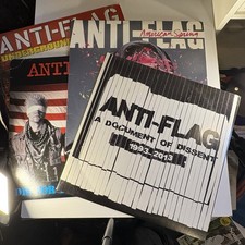 Anti-Flag Vinyl LP Record Lot 4 Albums Document of Dissent American Spring Punk picture