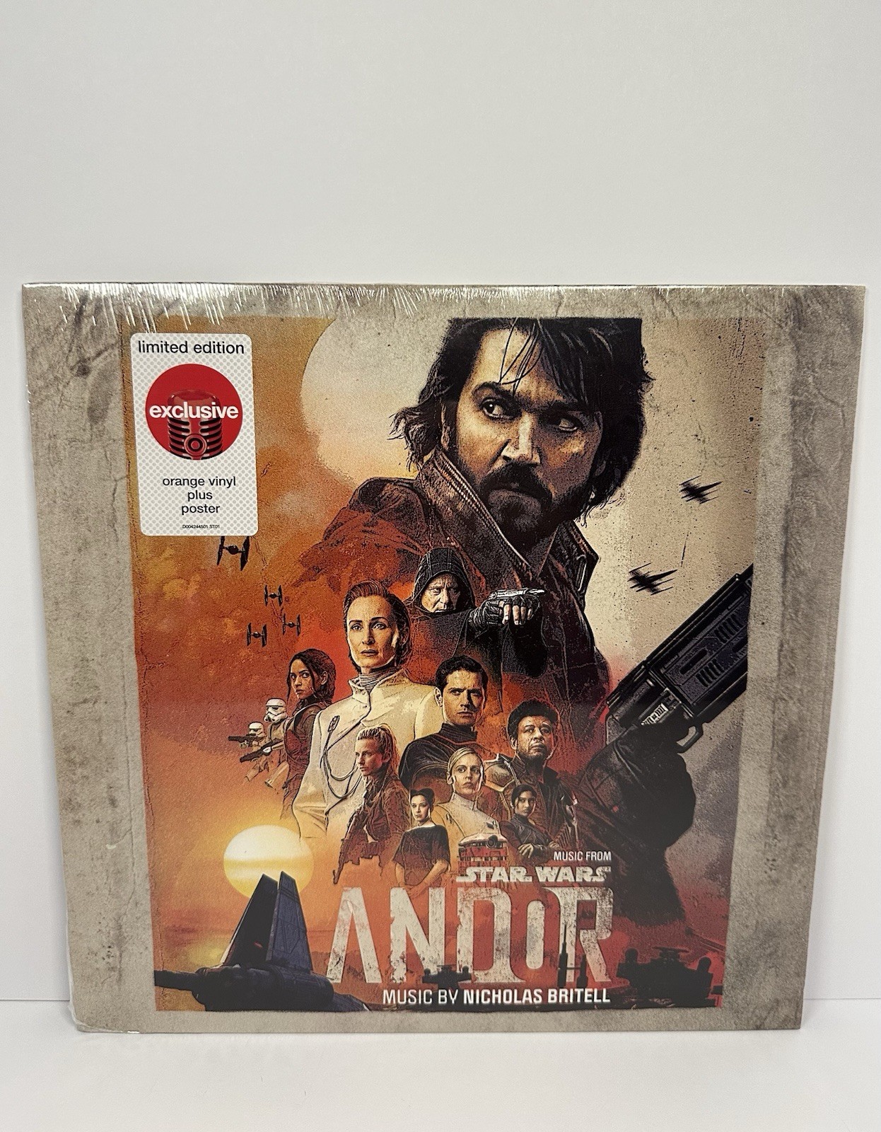 Nicholas Britell Star Wars Andor Limited Orange Vinyl LP + Poster