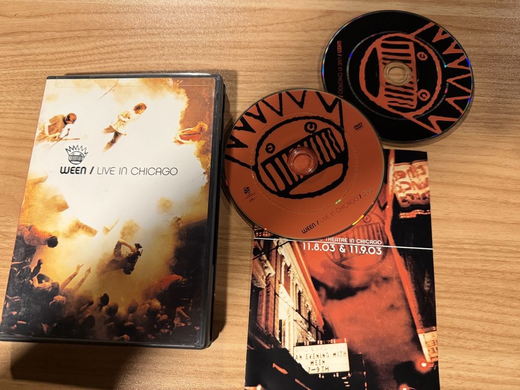 Ween Live in Chicago DVD & CD Set - Concert Recording