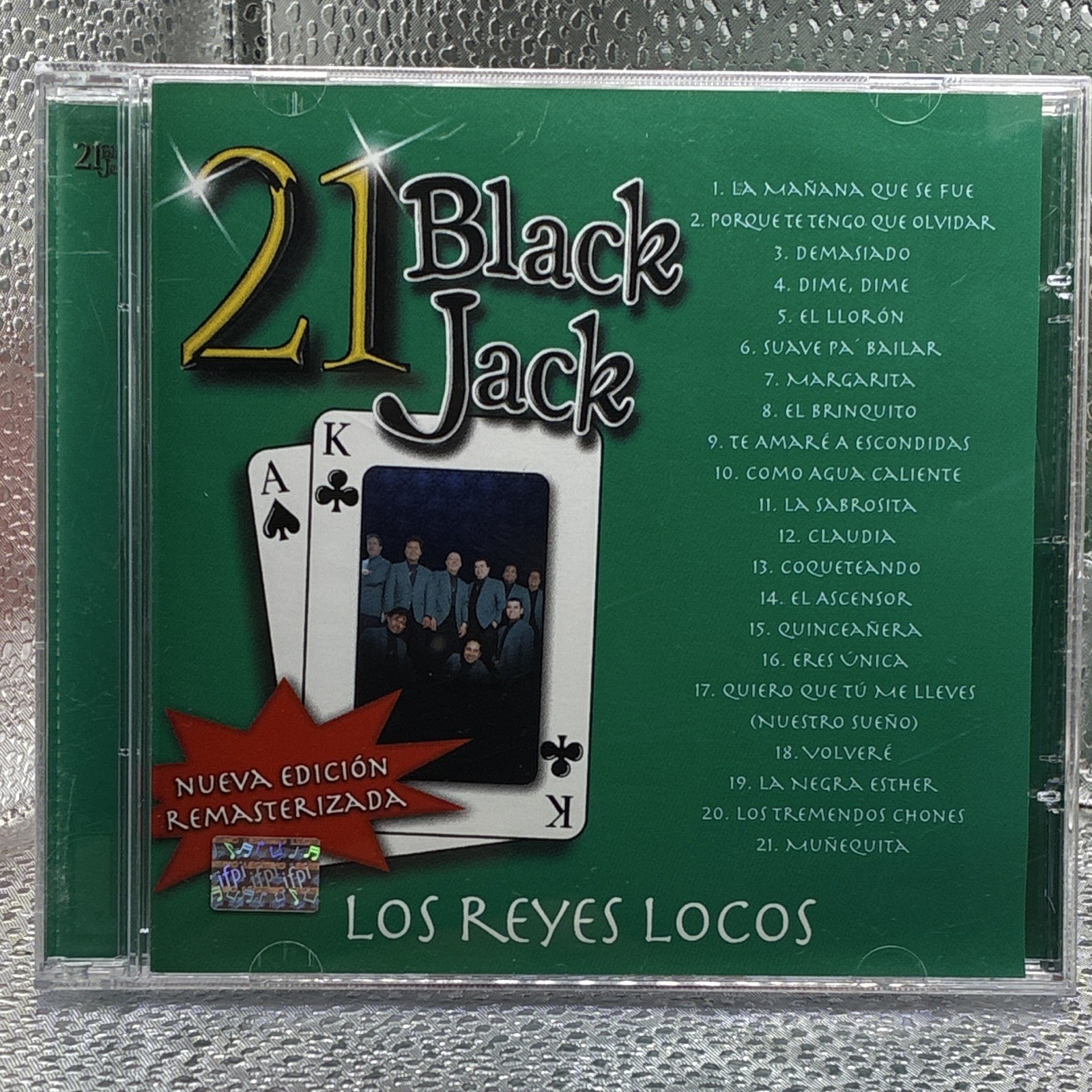 Los Reyes Locos 21 Black Jack CD Remastered Latin Album Disa 2013