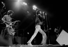 Mick Taylor Mick Jagger Of The Rolling Stones Perform On Stage At - Old Photo picture