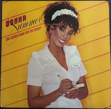 Donna Summer She Works Hard for the Money Vinyl LP 1983 OG Inner Sleeve TESTED  picture