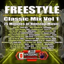 4 CD'S 90's Freestyle Classic Mix : Vol 1,  2, 3, & 4 Nonstop Music NYCDJANG  picture