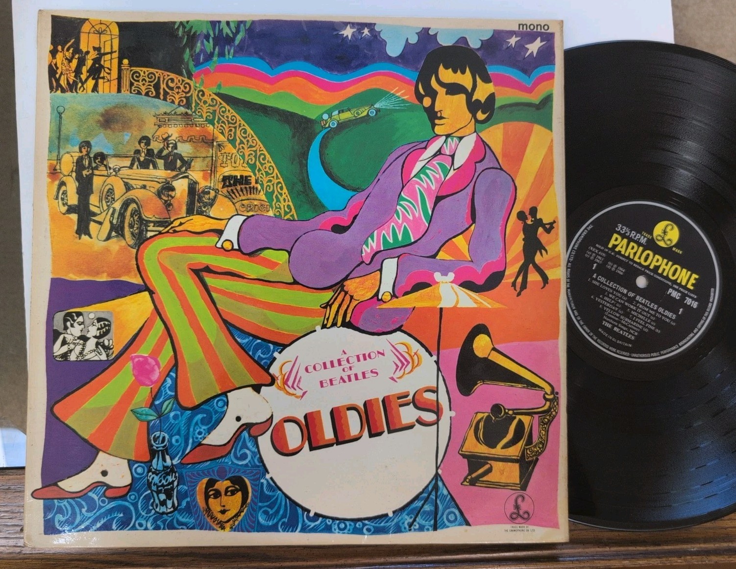 The Beatles A Collection of Beatles Oldies UK Parlophone Mono LP PMC 7016 1G/1G