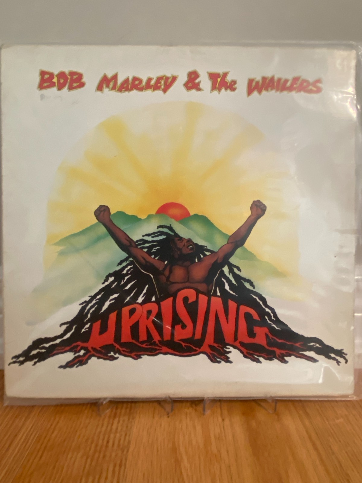 Bob Marley & The Wailers. vintage vinyl. Uprising Island Records ILPS 9596