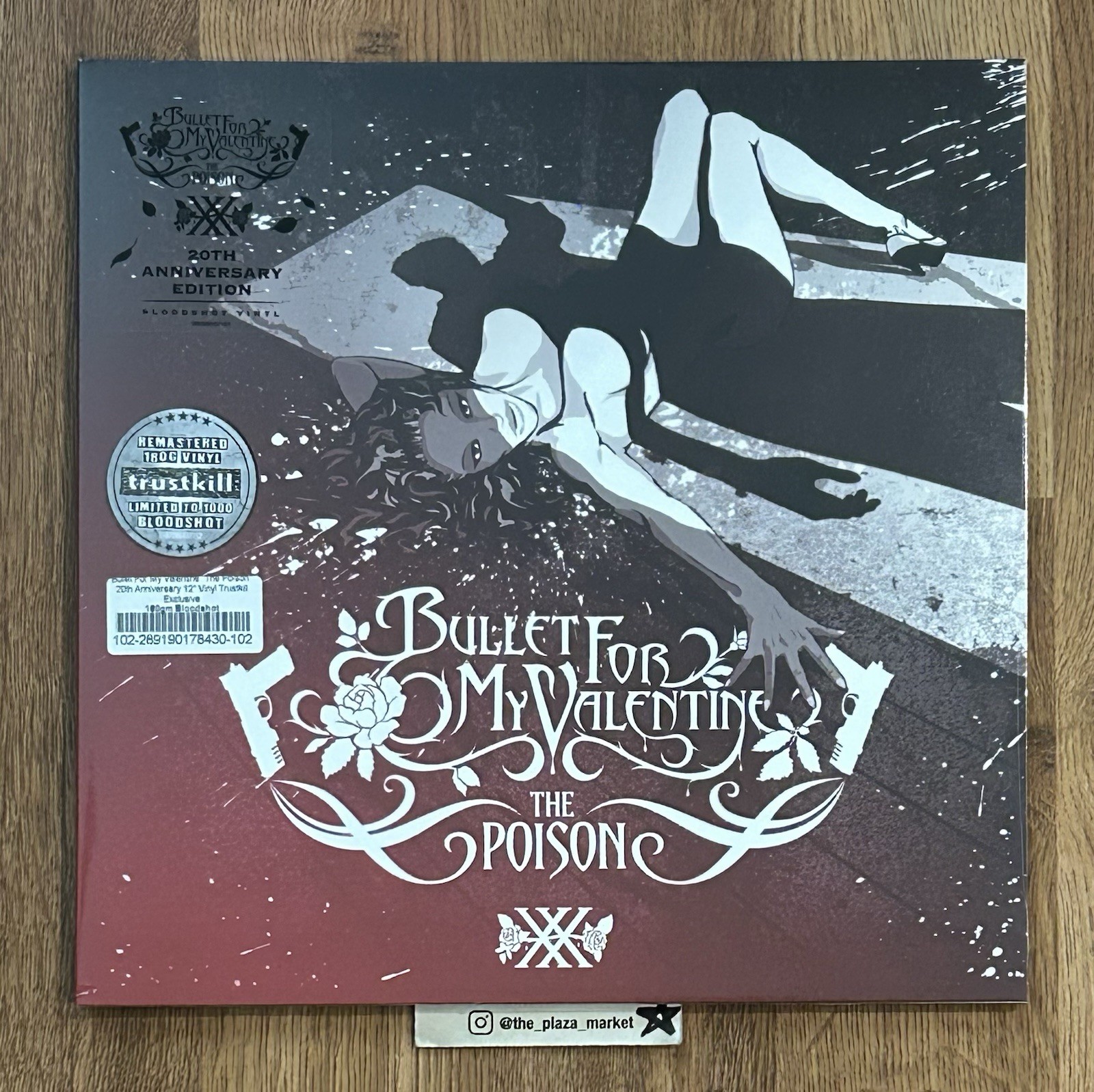 Bullet For My Valentine The Poison vinyl record Sealed Bloodshot color /1000