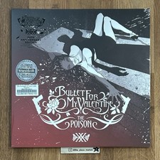 Bullet For My Valentine The Poison vinyl record Sealed Bloodshot color /1000 picture