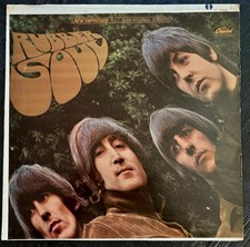 THE BEATLES - 1968 STEREO EAST COAST MIX U.S. CAPITOL RUBBER SOUL LP - EX picture