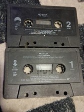 Metallica Rare Lot Of 2 EXTREMELY RARE SINGLES ON CASSETTE. Stone Cold Crazy 🤪 picture