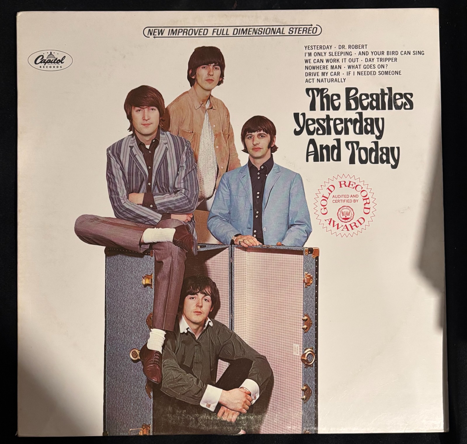The Beatles Yesterday & Today Vinyl LP Capitol ST-2553 Stereo VG/VG +Tested
