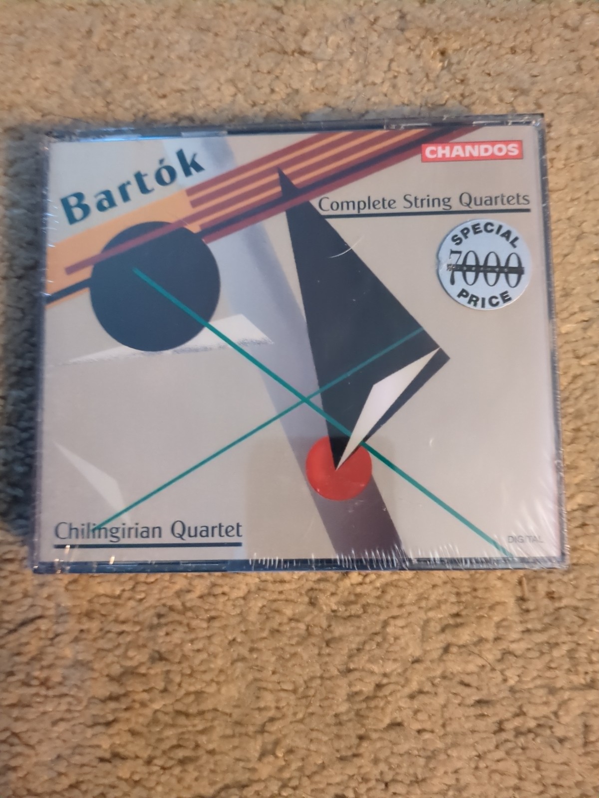 Chilingirian Quartet BARTOK Complete String Quartets 2 discs / unopened Chandos