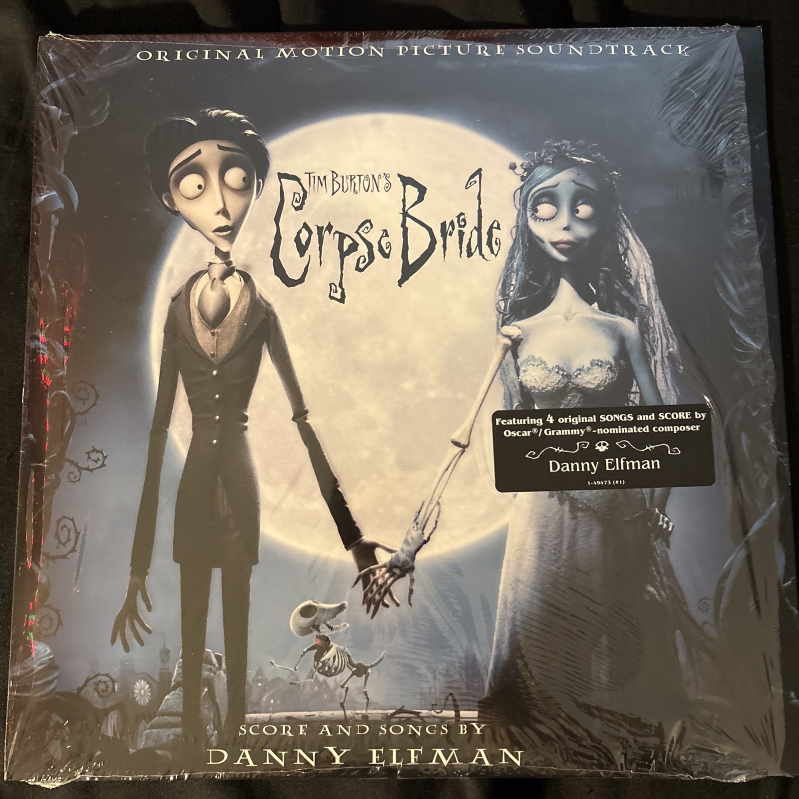 Danny Elfman – Tim Burton's Corpse Bride Soundtrack 2005 1st Press Vinyl LP RARE