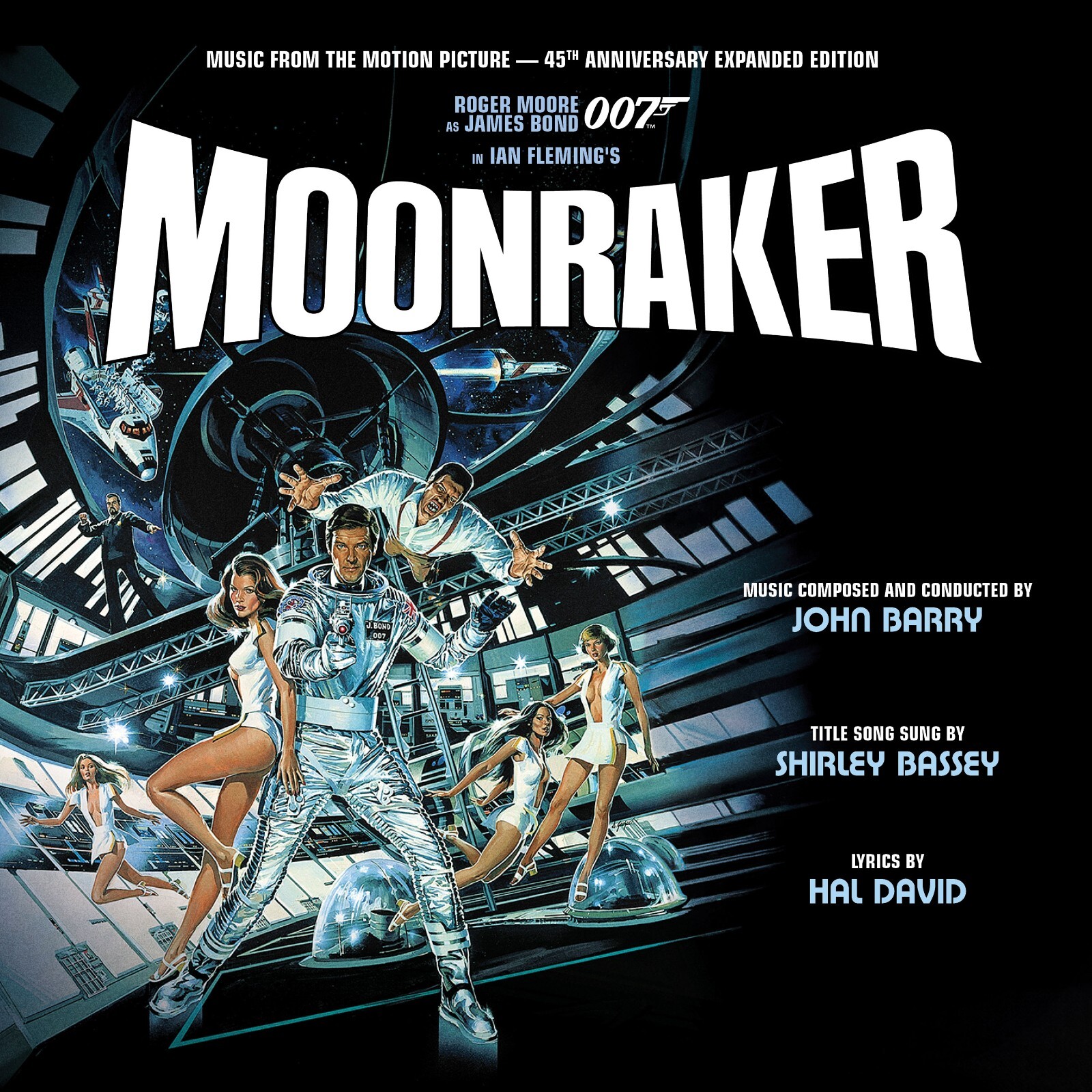 MOONRAKER SOUNDTRACK 45TH ANNIVERSARY 2 CD SET - OUT OF PRINT