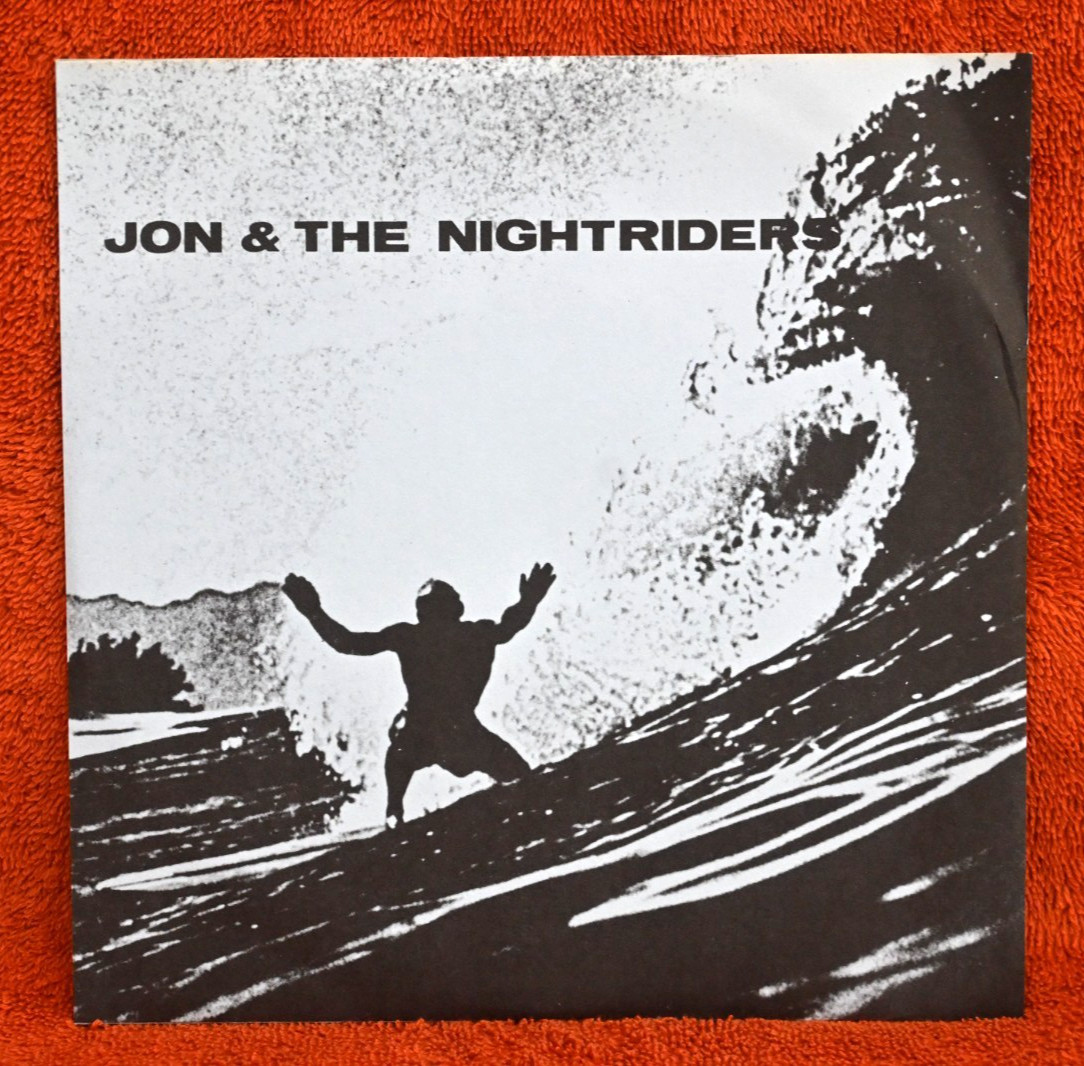 7” record: JON & THE NIGHTRIDERS 4-Song EP RUMBLE AT WAIKIKI -BLUE-