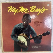 Vintage Hey, Mr. Banjo Bones and His Troupe LP Vinyl Folk Palace Stereo Minstrel picture