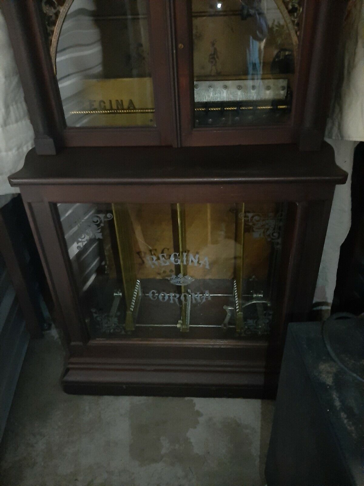 Antique Regina music box