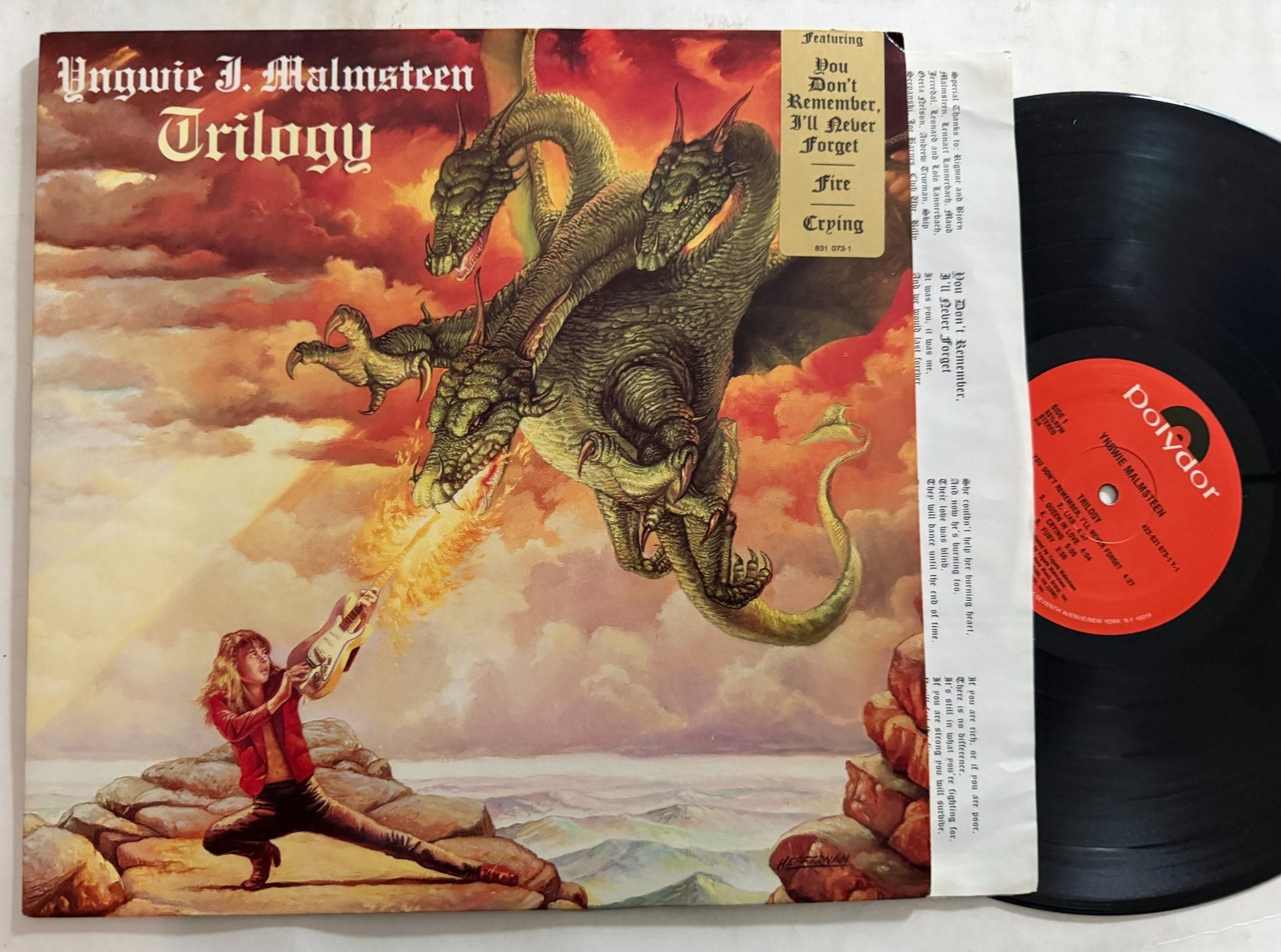 Yngwie Malsteen LP 