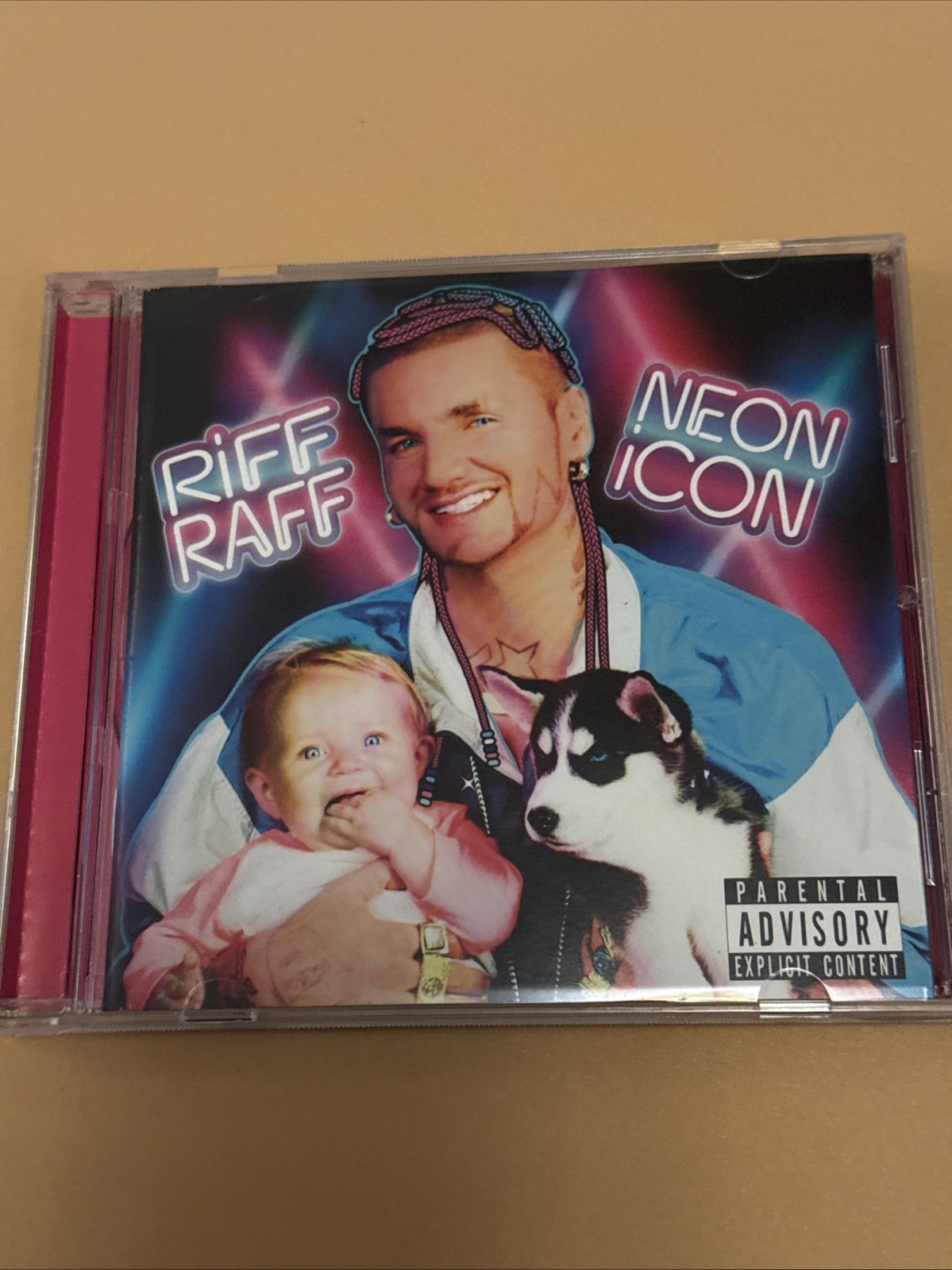 Neon Icon Riff Raff CD Mac Miller Diplo Childish Gambino Paul Wall 2014