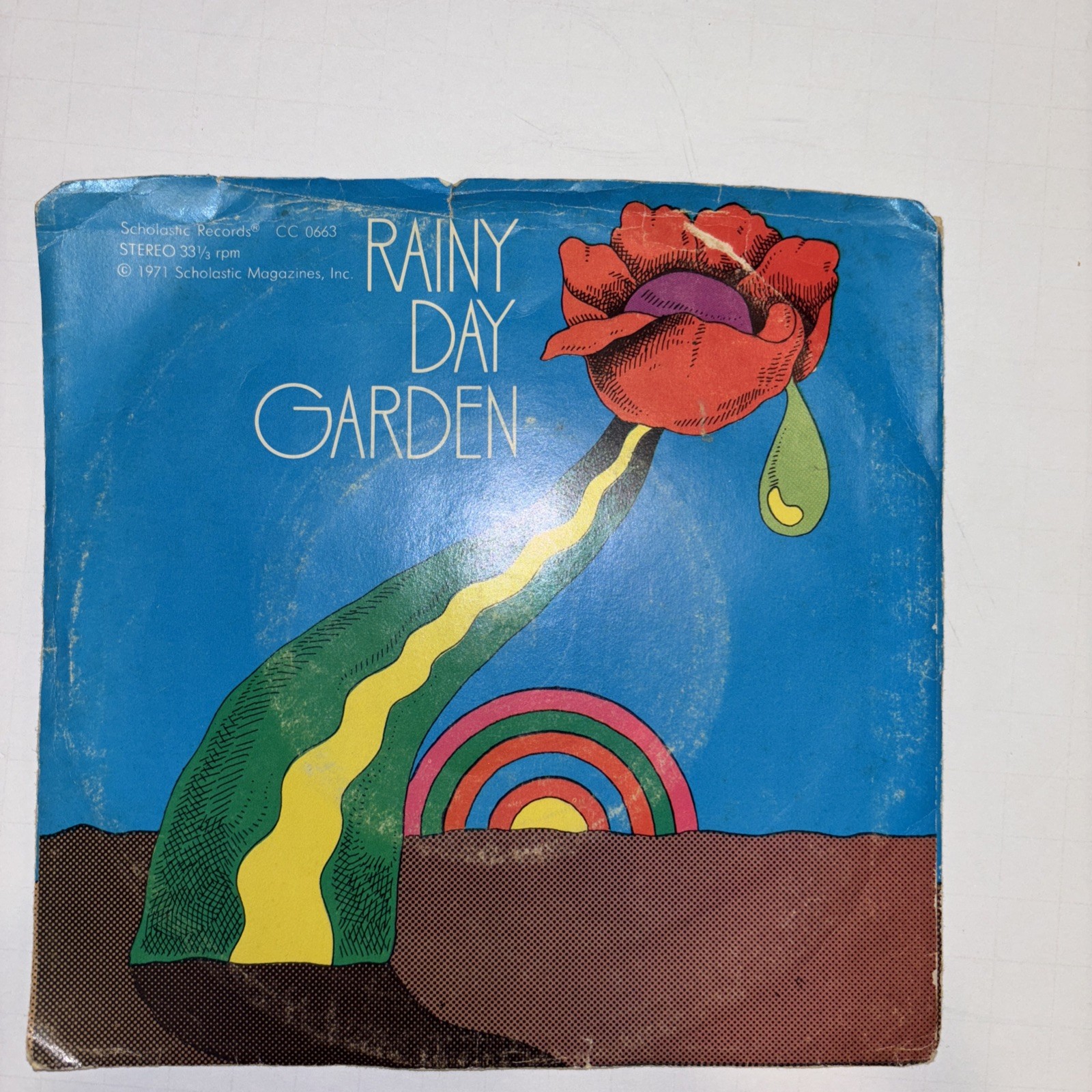The 44th Street Portable Flower Factory - Rainy Day Garden 33 RPM Scholastic 7”