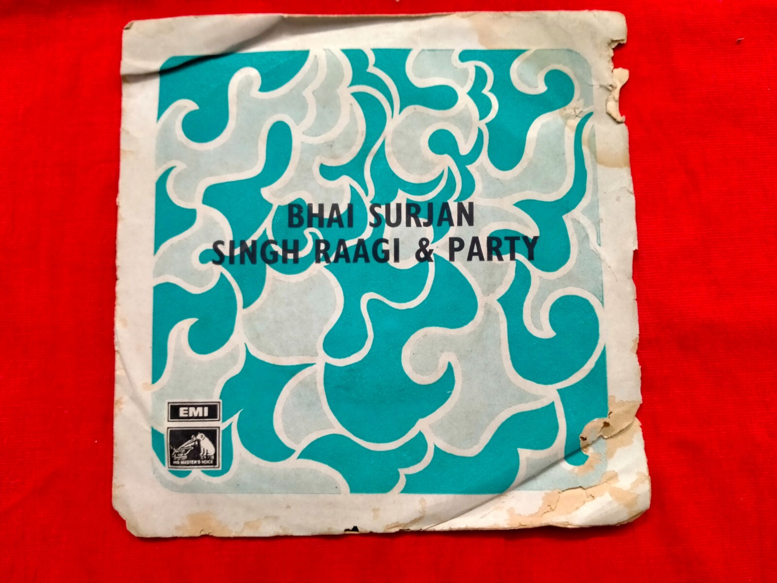 Shabad Bhai Surjan Singh Raagi Punjabi Devotional 1969 Rare EP Record Ex