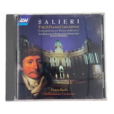 Antonio Salieri The 2 Piano Concertos CD picture
