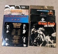 8 Classic Rock Records Vinyl LPs Spooky Tooth Jeff Beck Grand Funk Railroad picture