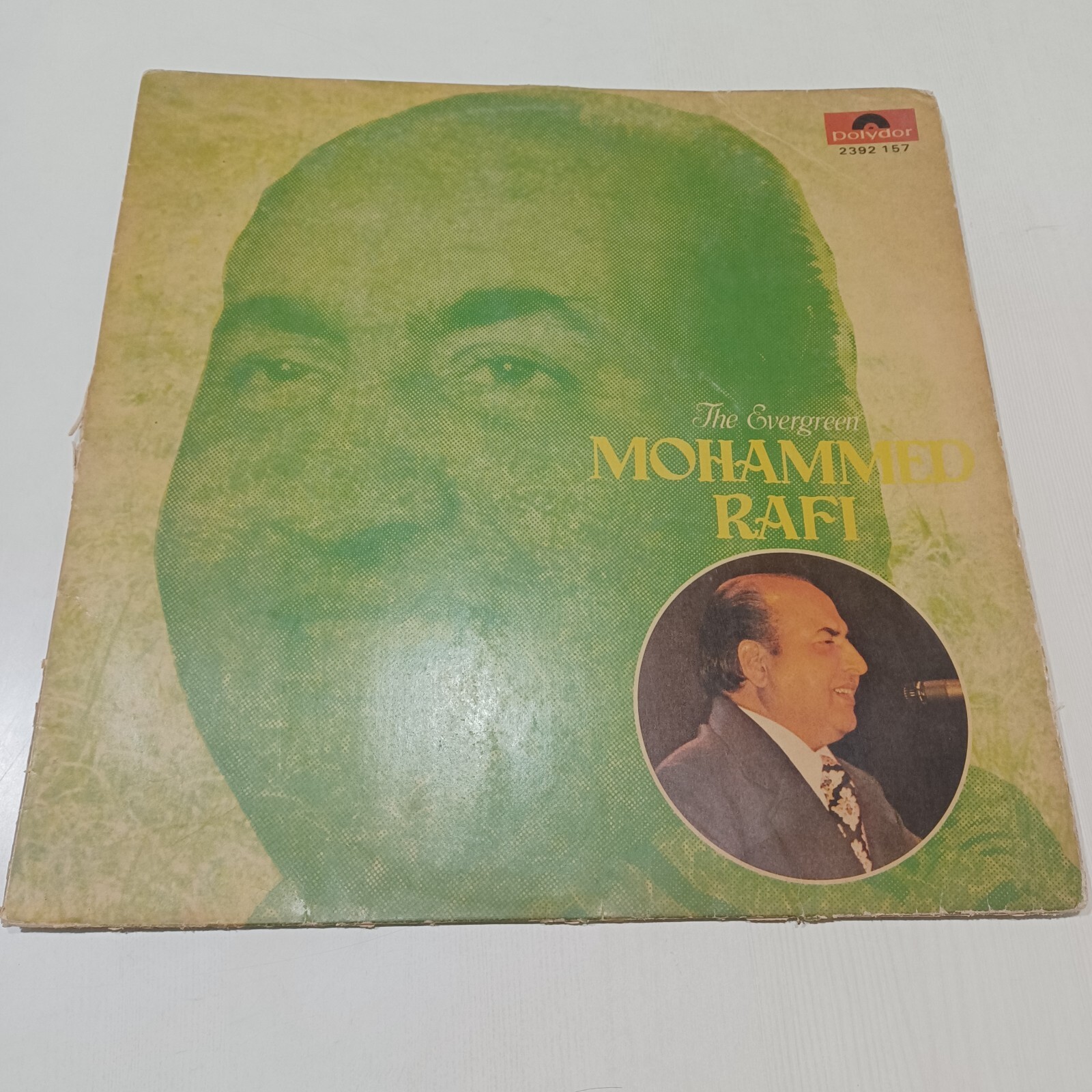 Evergreen Mohammed Rafi Md Mohd Rare LP Record Hatyara Pyasa  Bollywood G+