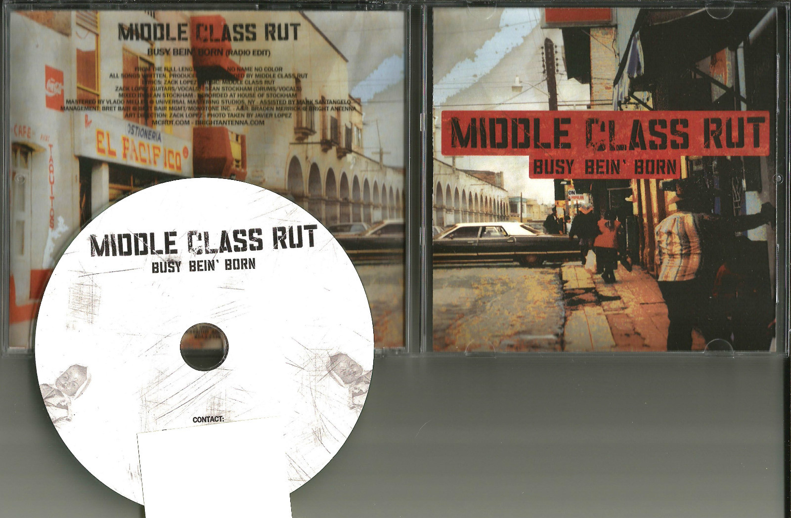 MIDDLE CLASS RUT Busy bein Born  RARE EDIT PROMO TST PRESS DJ CD Single MC RUT