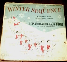 Vintage 1954 Holiday Jazz Leonard Feather-Ralph Burns First Press 2 Record Set picture