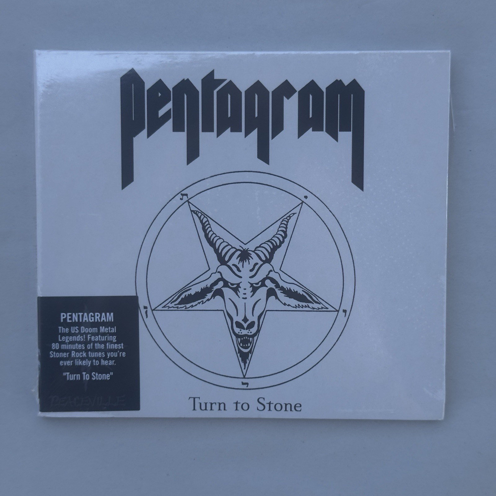 Pentagram Turn To Stone CD 2002 Peaceville Sealed OOP Doom Metal CDVILE 112