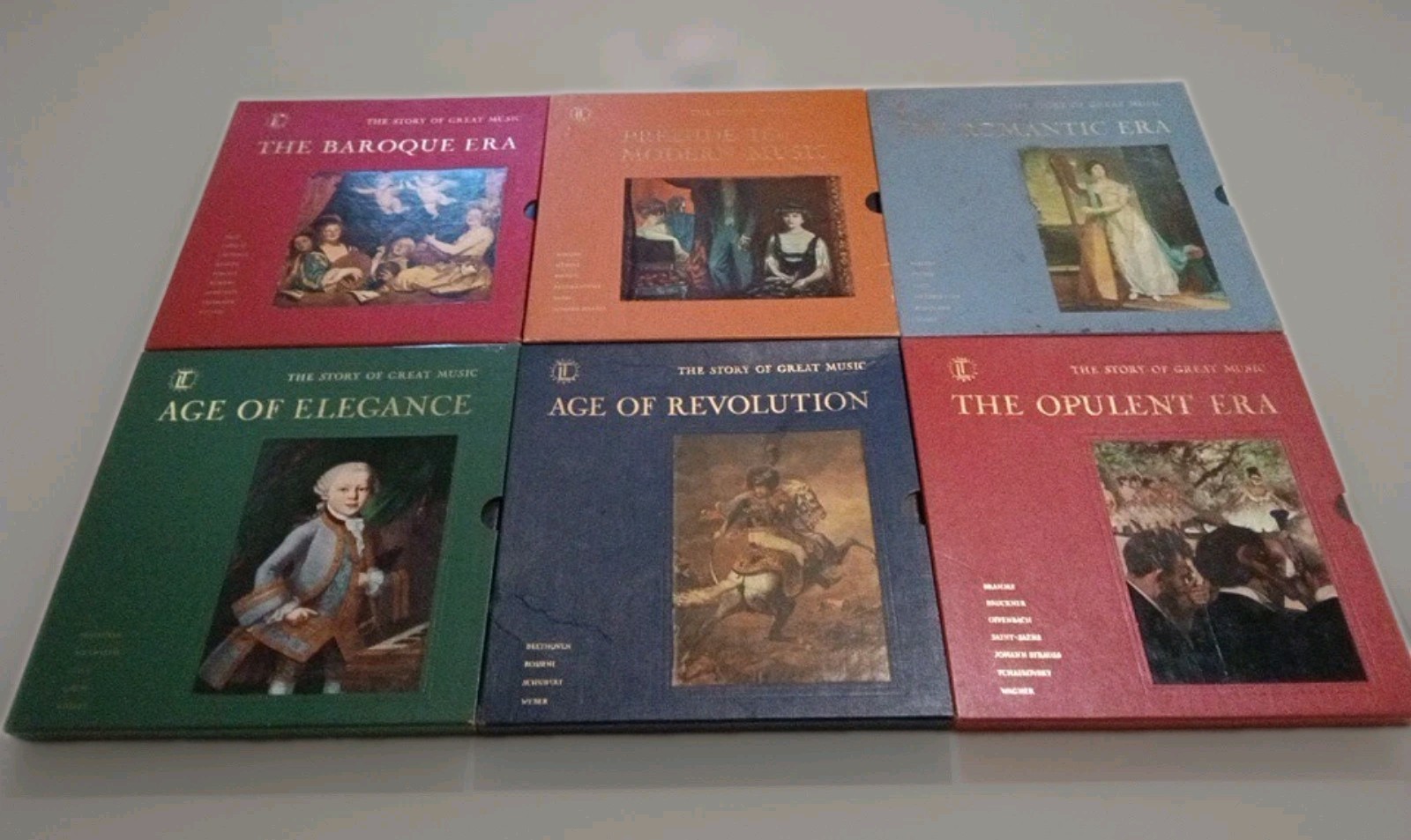 The Story Of Great Music | Time-Life Records - 6x Compete UNUSED Open Boxed Sets