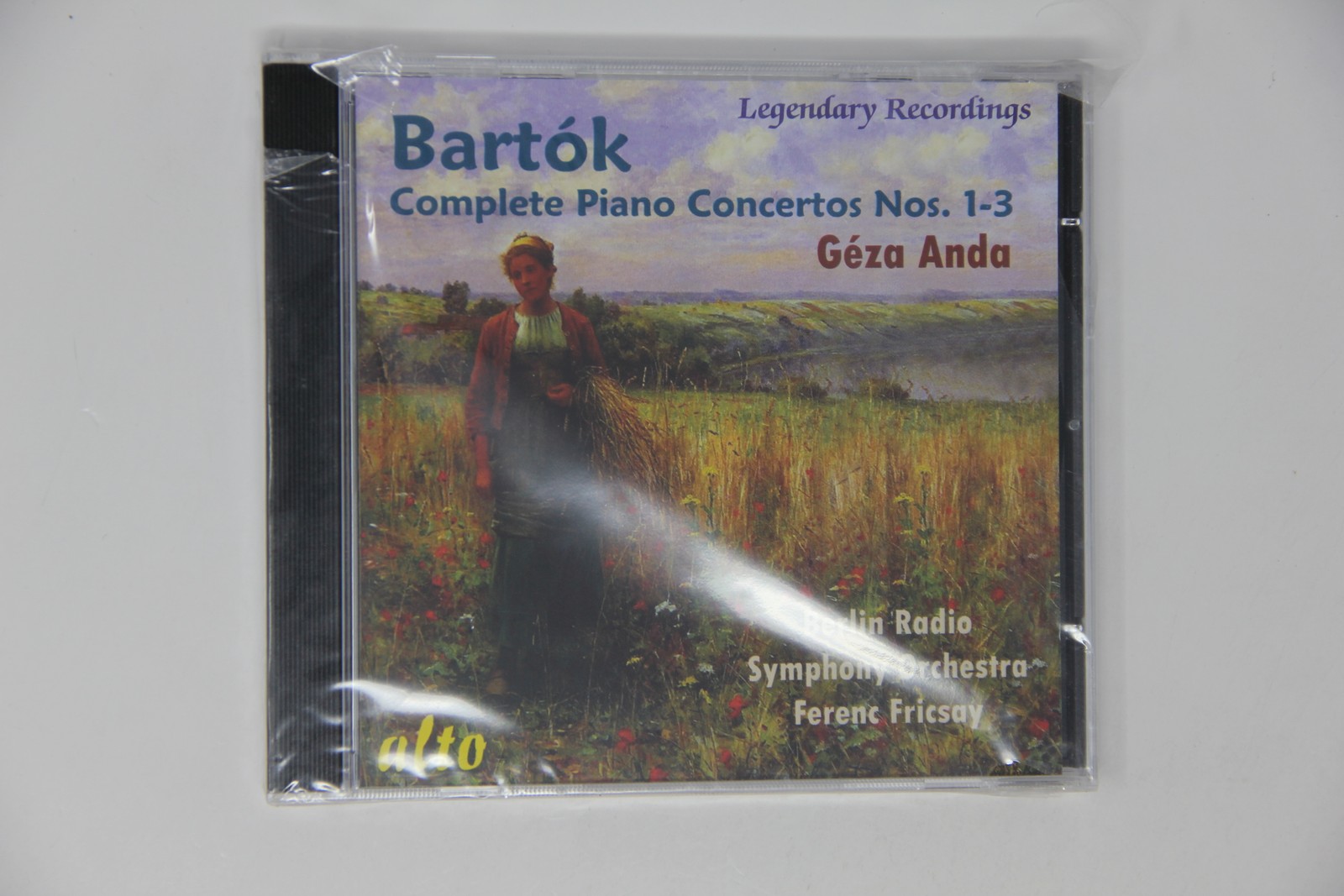 Bartók Complete Piano Concertos Nos. 1-3 CD Géza Anda